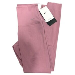 Nike Zenvy Dri-FIT High Waisted 7/8 Leggings Mauve Pink XS NEW